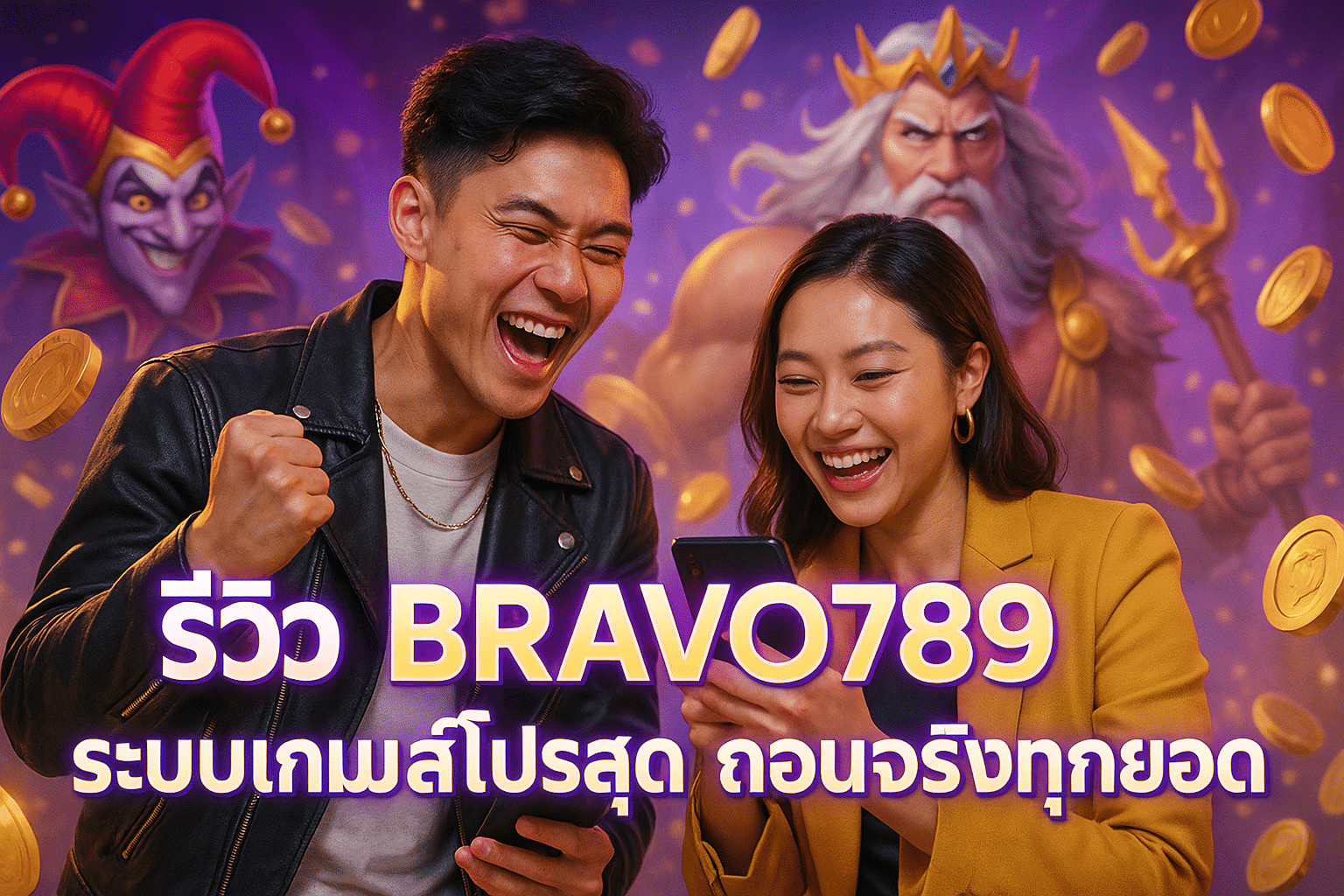 รีวิว BRAVO789 ระบบเกมส์โปรสุด ถอนจริงทุกยอด