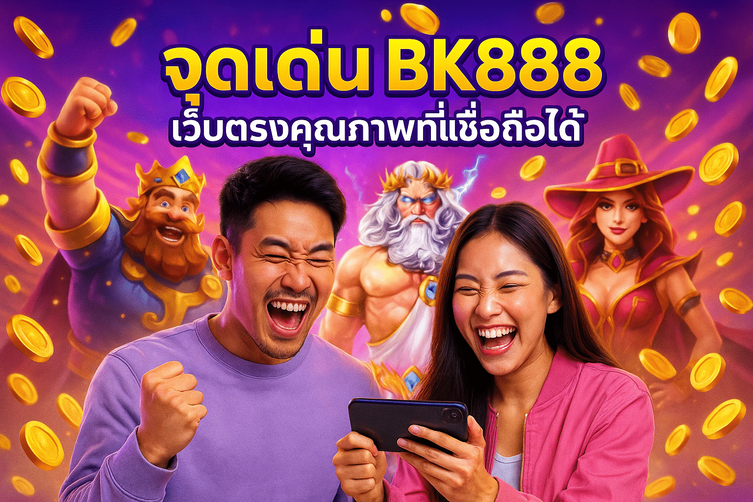 จุดเด่น BK888 เว็บตรงคุณภาพที่เชื่อถือได้